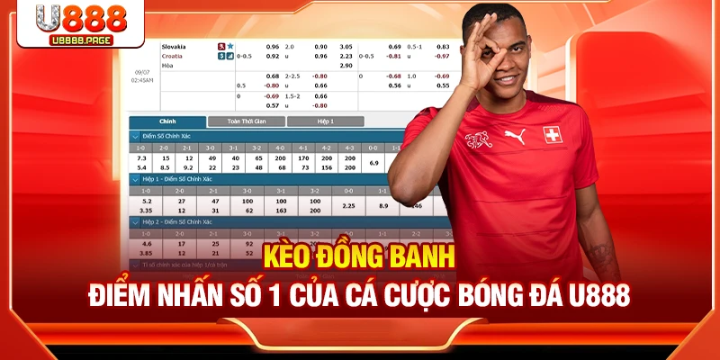 Thể Thao U888 - Sân Chơi Cá Cược Đỉnh Cao Với Kèo Thơm